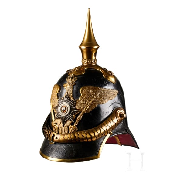 A Prussian Model 43 1st Guard Dragoon Officer's Helmet