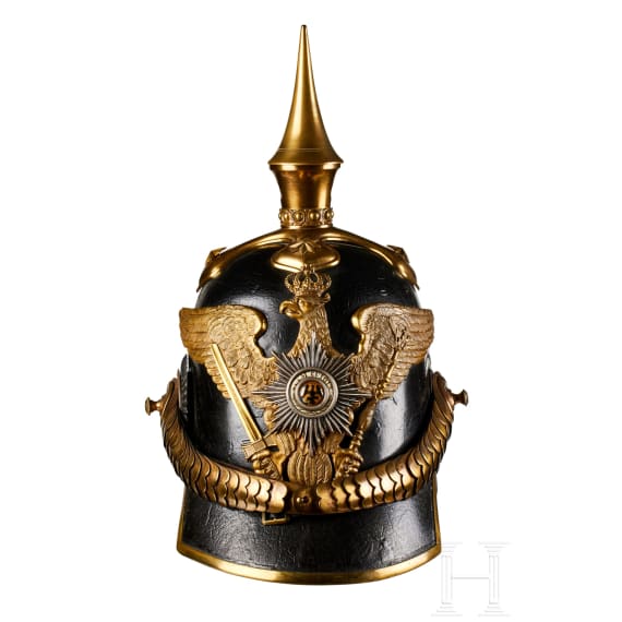 A Prussian Model 43 1st Guard Dragoon Officer's Helmet