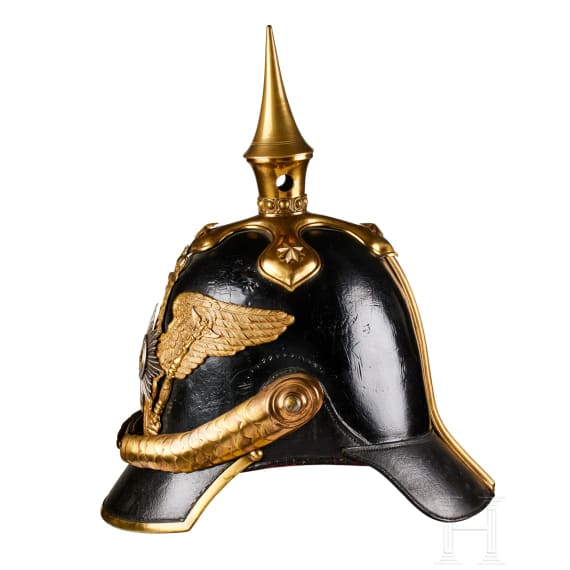 A Prussian Model 43 1st Guard Dragoon Officer's Helmet