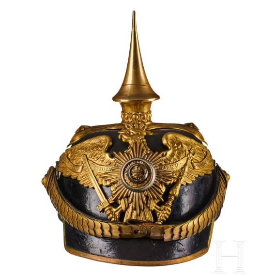 A Prussian Model 67 1st Guard Dragoon Officer's Helmet