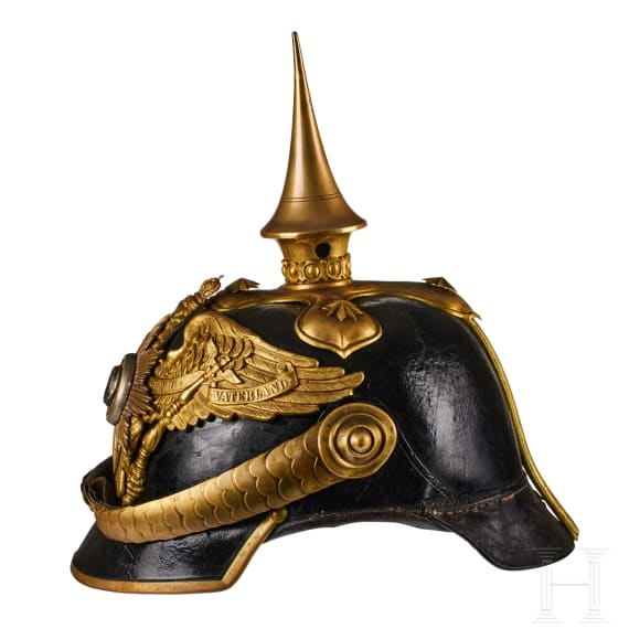A Prussian Model 67 1st Guard Dragoon Officer's Helmet