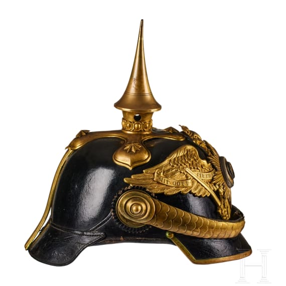 A Prussian Model 67 1st Guard Dragoon Officer's Helmet