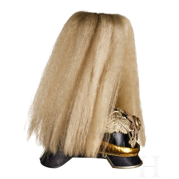 A Prussian Late Model 2nd Guard Dragoon Officer's Helmet