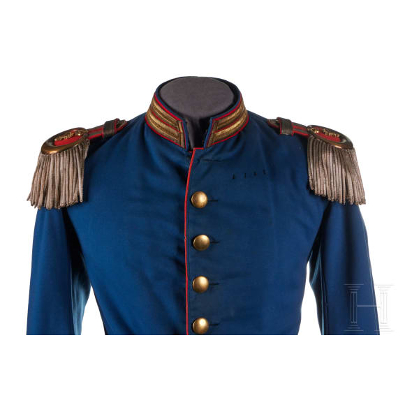 A Prussian Waffenrock of a Major in the 1st Guard Dragoon Regiment