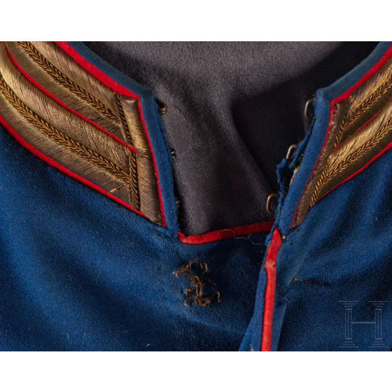 A Prussian Waffenrock of a Major in the 1st Guard Dragoon Regiment