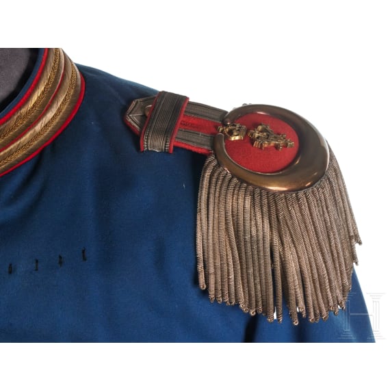 A Prussian Waffenrock of a Major in the 1st Guard Dragoon Regiment
