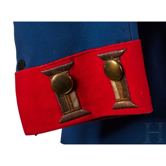A Prussian Waffenrock of a Major in the 1st Guard Dragoon Regiment