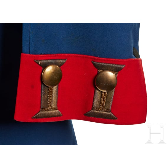 A Prussian Waffenrock of a Major in the 1st Guard Dragoon Regiment