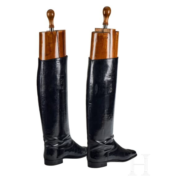 A Pair of Prussian Officer Dragoon Boots