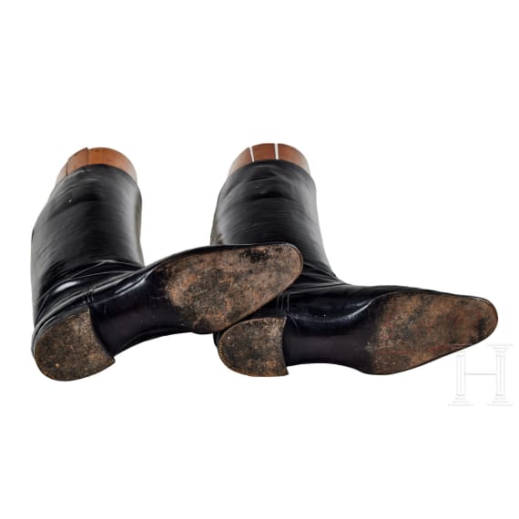 A Pair of Prussian Officer Dragoon Boots