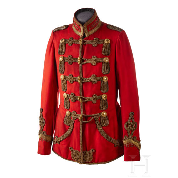 A Prussian Leib Guard Hussar Leutnant Parade Attila