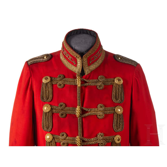 A Prussian Leib Guard Hussar Leutnant Parade Attila