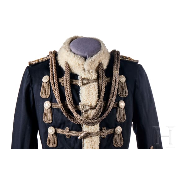 A Prussian 2nd Leib Guard Hussar Leutnant Peltz Attila