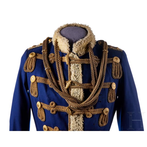 A Prussian Leib Guard Hussar Rittmeister Peltz Attila