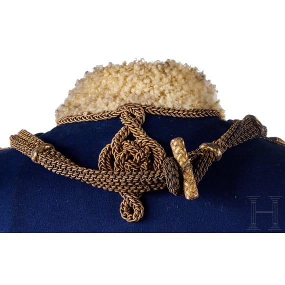 A Prussian Leib Guard Hussar Rittmeister Peltz Attila