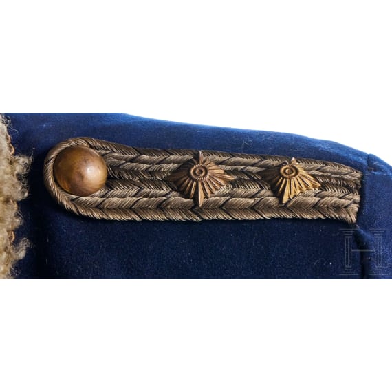 A Prussian Leib Guard Hussar Rittmeister Peltz Attila