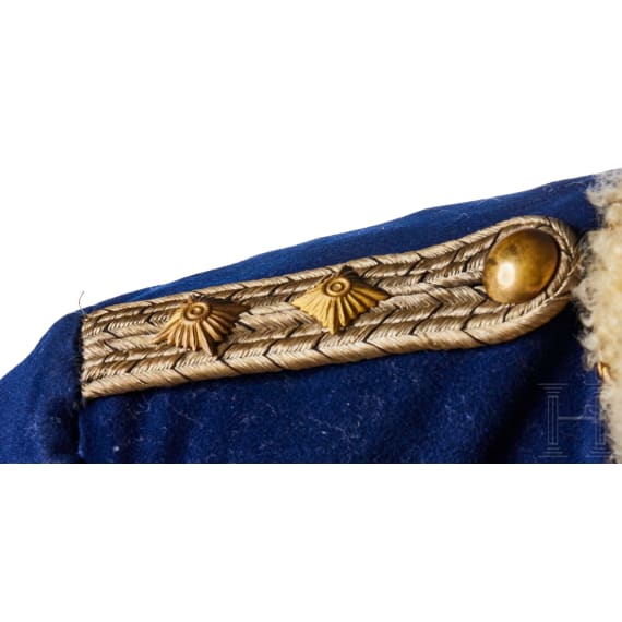 A Prussian Leib Guard Hussar Rittmeister Peltz Attila