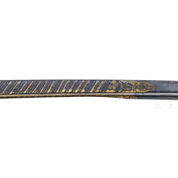 General der Kavallerie Gebhard Friedrich von Krosigk (1835&ndash;1904) &ndash; a Presentation Saber from the Guard Hussar Regiment upon his departure as commander in 1883