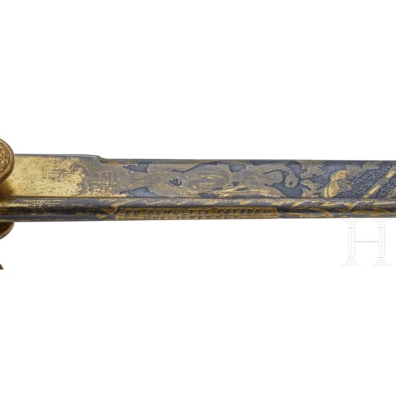 General der Kavallerie Gebhard Friedrich von Krosigk (1835&ndash;1904) &ndash; a Presentation Saber from the Guard Hussar Regiment upon his departure as commander in 1883