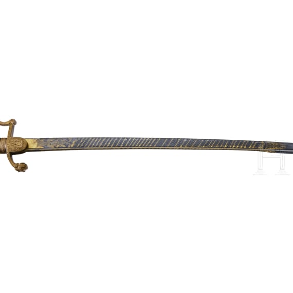 General der Kavallerie Gebhard Friedrich von Krosigk (1835&ndash;1904) &ndash; a Presentation Saber from the Guard Hussar Regiment upon his departure as commander in 1883
