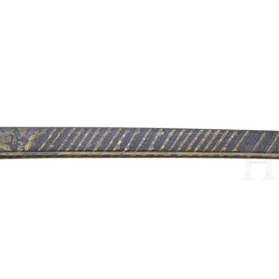 General der Kavallerie Gebhard Friedrich von Krosigk (1835&ndash;1904) &ndash; a Presentation Saber from the Guard Hussar Regiment upon his departure as commander in 1883