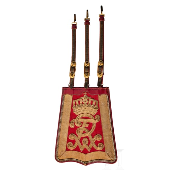 A Prussian Leib Guard Hussar Officer sabretache