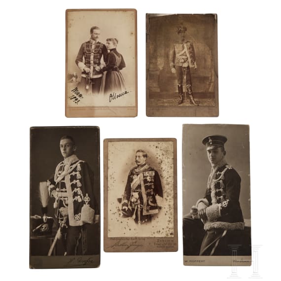 Prussian LGHR and HR2 Officer Studio Photos