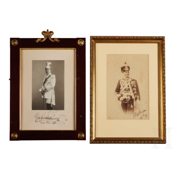 Two Prussian Guard Regiment Commander Pictures (F&uuml;rstenberg and Mackensen)