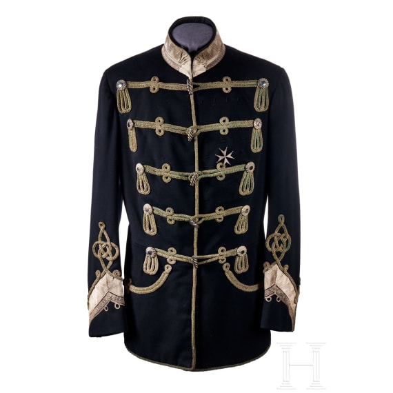Parade-Attila eines Generals der preu&szlig;ischen 1. Leib-Husaren