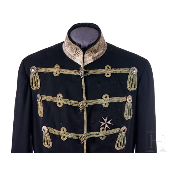 Parade-Attila eines Generals der preu&szlig;ischen 1. Leib-Husaren