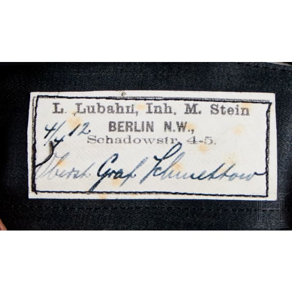 Parade-Attila eines Generals der preu&szlig;ischen 1. Leib-Husaren