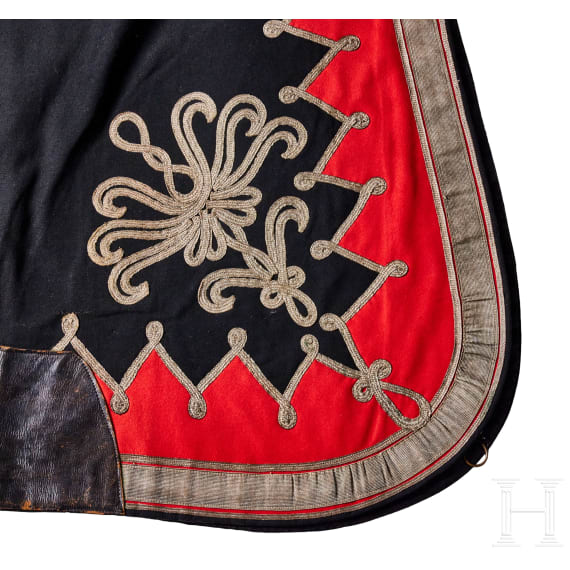 Schabracke f&uuml;r Offiziere des 1. Leib-Husaren Regiments