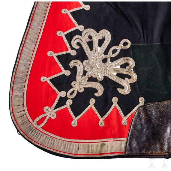 Schabracke f&uuml;r Offiziere des 1. Leib-Husaren Regiments
