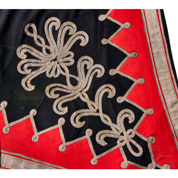 Schabracke f&uuml;r Offiziere des 1. Leib-Husaren Regiments