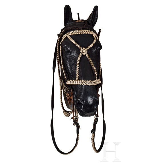 Preu&szlig;isches Offiziers-Zaumzeug und Vorderzeug f&uuml;r das 1. Leib-Husaren-Regiment (Totenkopfhusaren)
