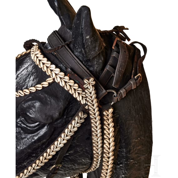 Preu&szlig;isches Offiziers-Zaumzeug und Vorderzeug f&uuml;r das 1. Leib-Husaren-Regiment (Totenkopfhusaren)