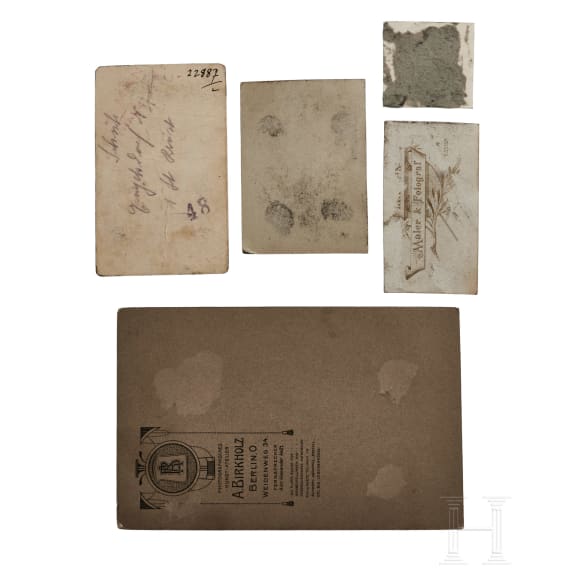 Fotos der preu&szlig;ischen Husarenregimenter Nr. 1 (1. Leib-Husaren) und Nr. 2 (2. Leib-Husaren)