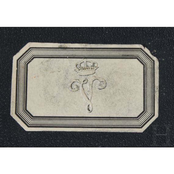 Prinzessin Viktoria Luise von Preu&szlig;en (1892 - 1980) - Schulterst&uuml;cke als Oberst des Leib-Husaren-Rgts., Handschuhe und Sch&auml;rpe