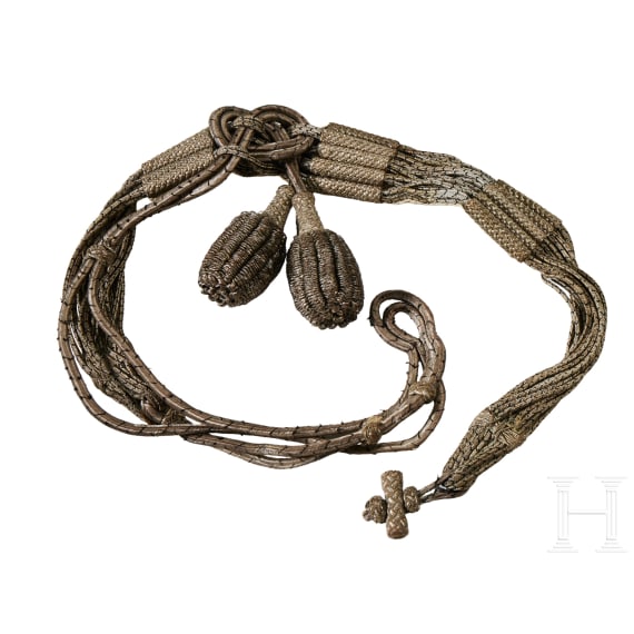 Prinzessin Viktoria Luise von Preu&szlig;en (1892 - 1980) - Schulterst&uuml;cke als Oberst des Leib-Husaren-Rgts., Handschuhe und Sch&auml;rpe
