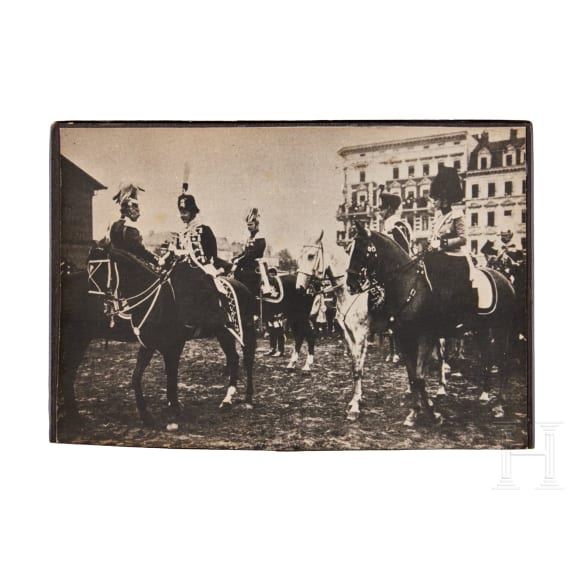 Prinzessin Viktoria Luise von Preu&szlig;en - pers&ouml;nliche Schabracke als Chef des 2. Leib-Husaren-Regiments &bdquo;K&ouml;nigin Viktoria von Preu&szlig;en&ldquo; Nr. 2