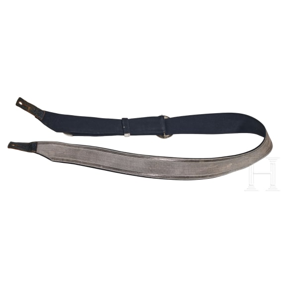 Bandolier und Sch&auml;rpe eines Offiziers der preu&szlig;ischen 2. Totenkopfhusaren