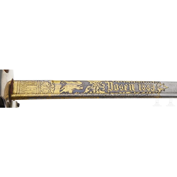 Geschenks&auml;bel M 52 der preu&szlig;ischen Totenkopf-Husaren