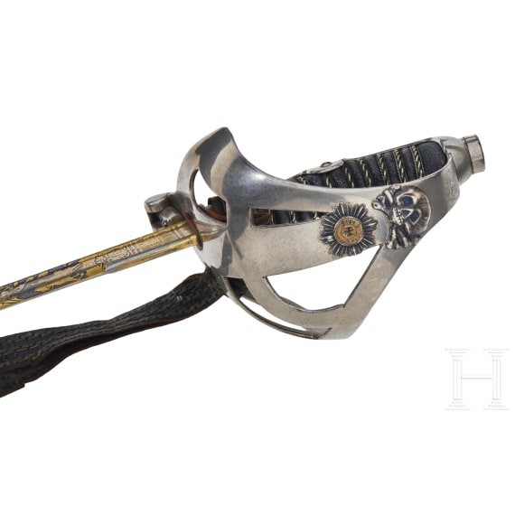 Geschenks&auml;bel M 52 der preu&szlig;ischen Totenkopf-Husaren