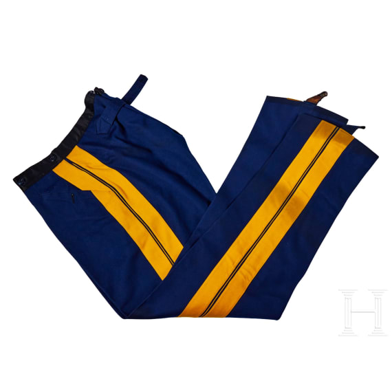 Paar Gala-Hosen der preu&szlig;ischen Garde-Ulanen (3. Garde-Ulanen-Regiment)