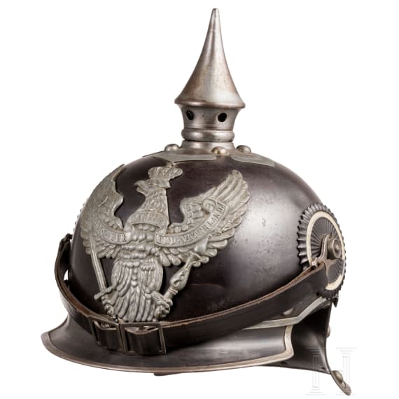 Helm f&uuml;r Mannschaften der J&auml;ger zu Pferde, datiert 1915