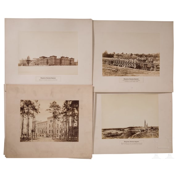Sammlung fr&uuml;he Fotos zum "K&ouml;niglichen Eisenbahn-Regiment"