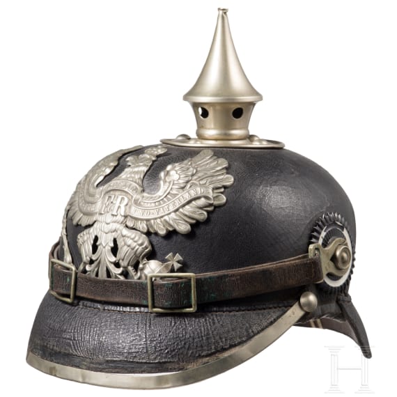 Helm M 1895 f&uuml;r Mannschaften der Pioniere, um 1910