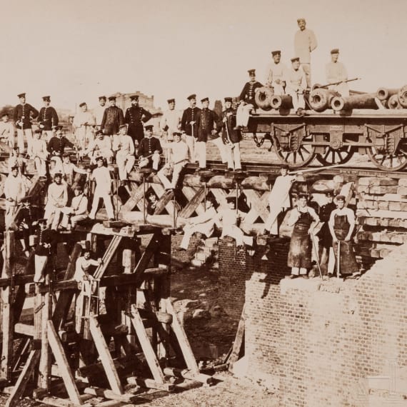Sammlung fr&uuml;he Fotos zum "K&ouml;niglichen Eisenbahn-Regiment"