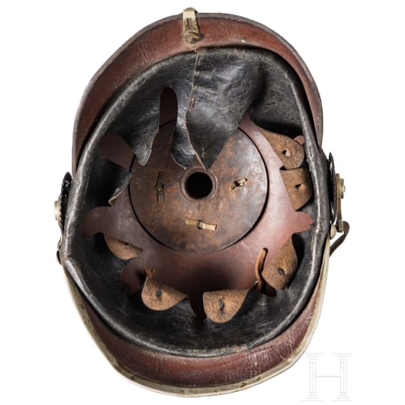 Helm M 1895 f&uuml;r Mannschaften der Pioniere, um 1910