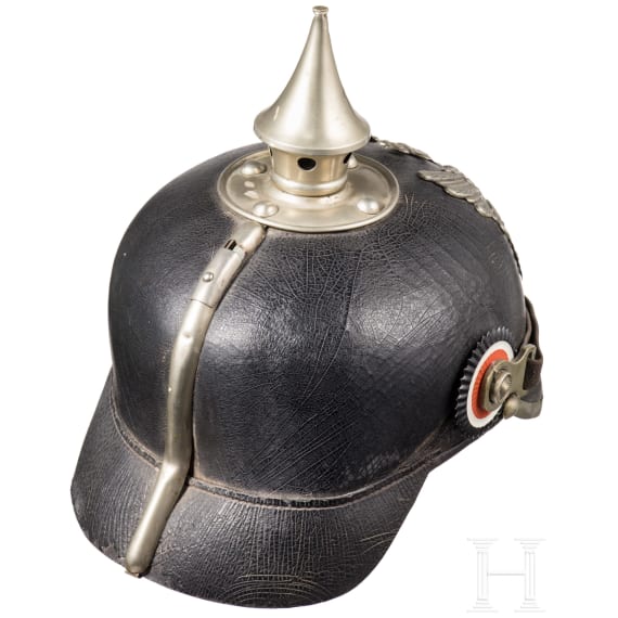 Helm M 1895 f&uuml;r Mannschaften der Pioniere, um 1910